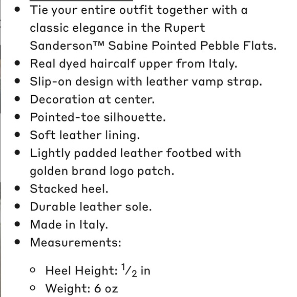 Like NEW Rupert Sanderson Leopard Sabine Flats - Picture 5 of 10